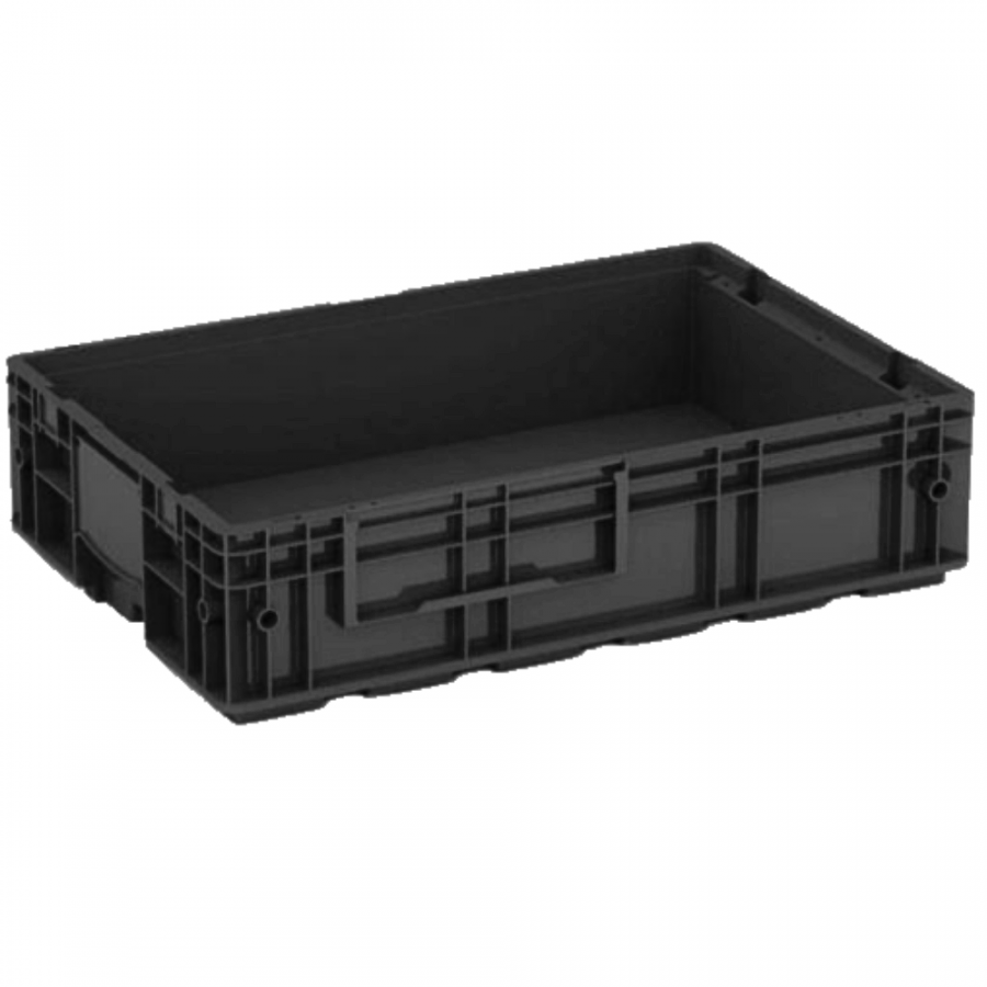 Пластиковый ящик 600x400x150 мм Арт. R-KLT-6415 ESD